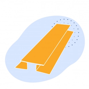 Н-образный профиль стальной 400х400х14 мм 17Г1С ТУ 14-2-24-72