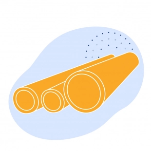 Труба нержавеющая электросварная 22х2.2 мм 10Х18Н10Т ГОСТ 11068-81
