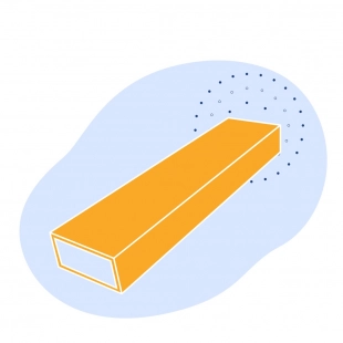 Труба стальная профильная прямоугольная 50х30х3.5х6000 мм Ст3Пс/Сп ГОСТ 8645-68