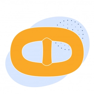 Якорное звено увеличенное с распоркой ГОСТ 228-79 24x144x96x86 мм